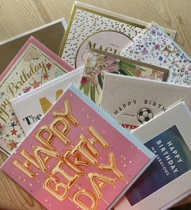 Birthday Card Packages