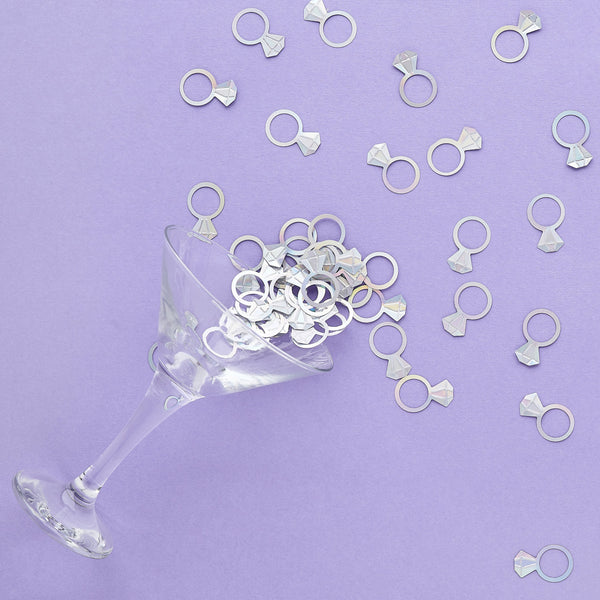 Bride Squad Ring Confetti