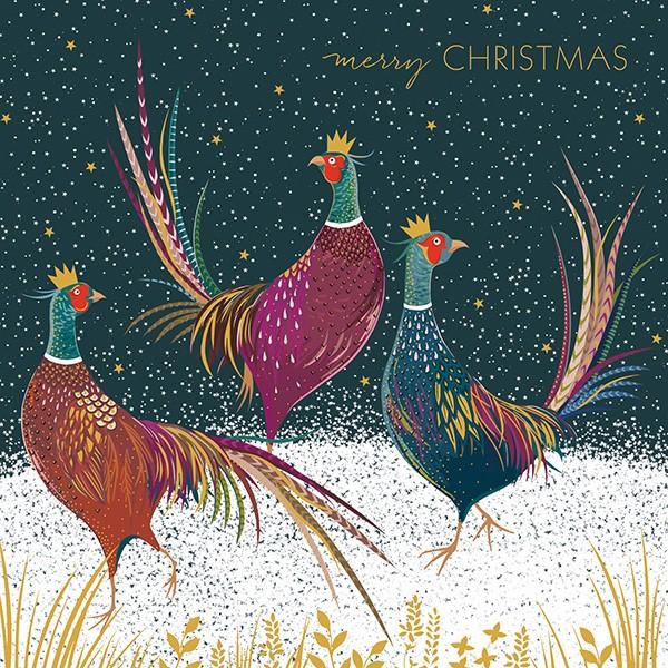 Festive Pheasants Luxury pack