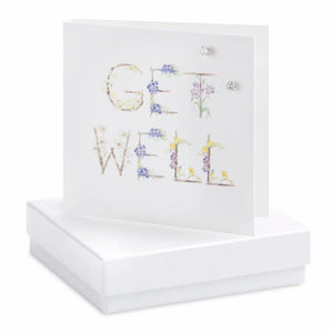 Get Well Earrings Card