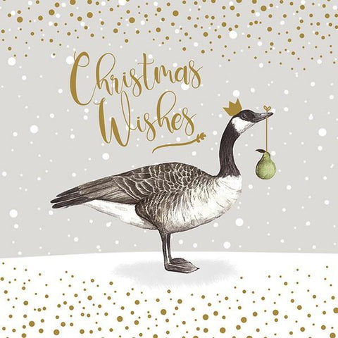 Christmas Wishes Goose and Pear Charity