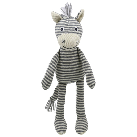 Knitted Zebra